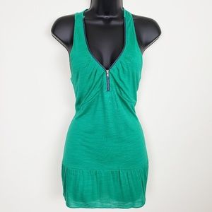 BANANA REPUBLIC zip front tank top